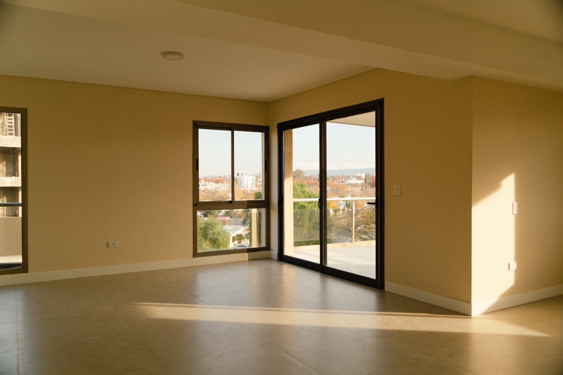 Interior de unidad con vista